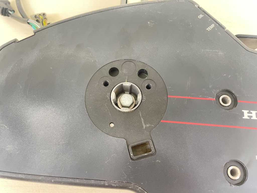 Honda Outboard Side Mount Binnacle Control Box Assembly - Missing Key