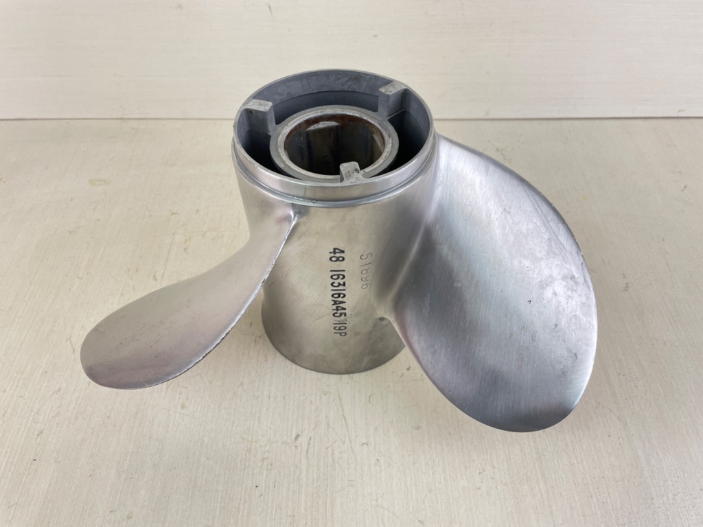 Mercury Vengeance Stainless Steel Propeller Prop 14" x 19P 3 Blade RH