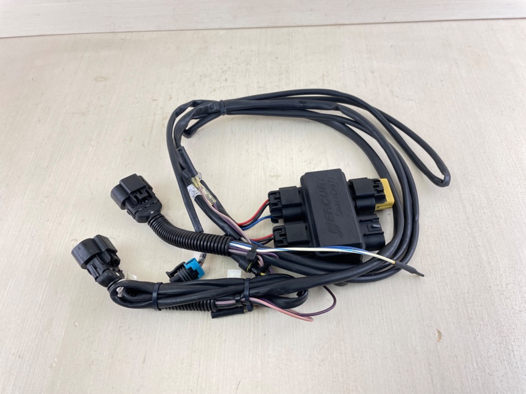 Mercury Smartcraft 4-Way 4-Port Junction Box 878492A14 & Harness