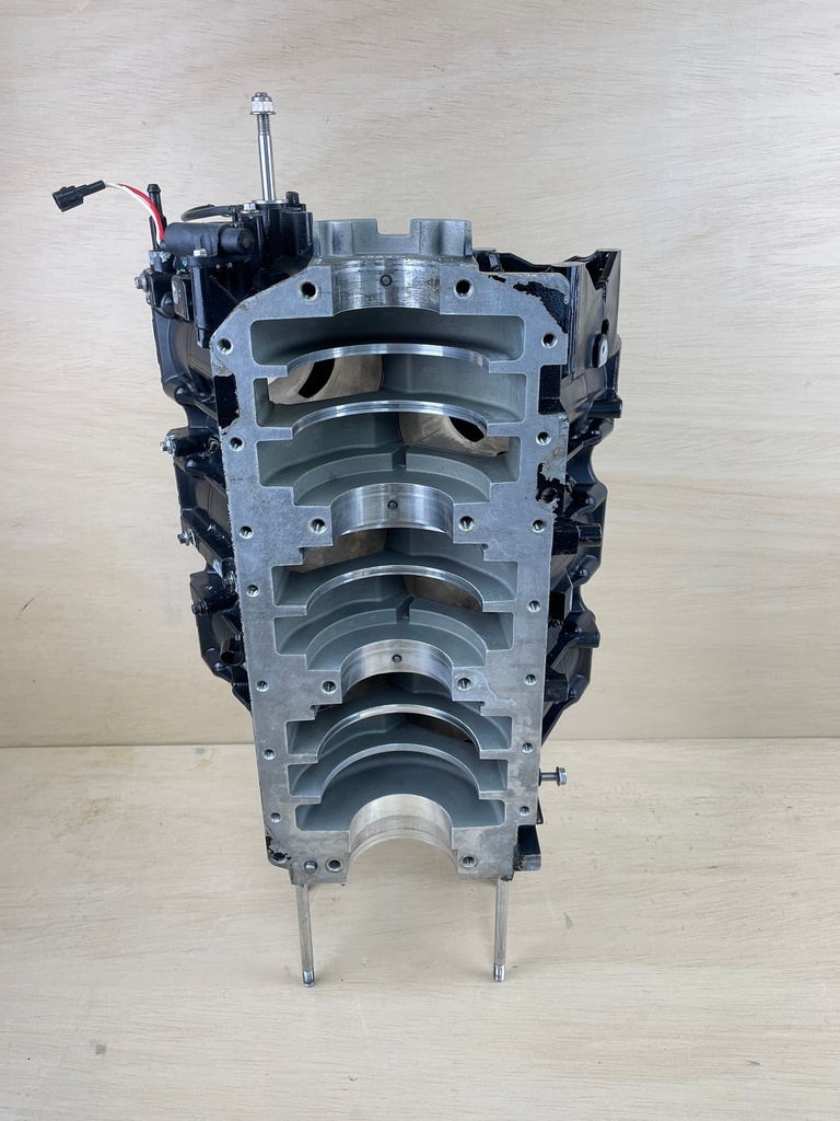 2008 Mercury 225HP Optimax Outboard Cylinder Block Assembly Powerhead 899162A06