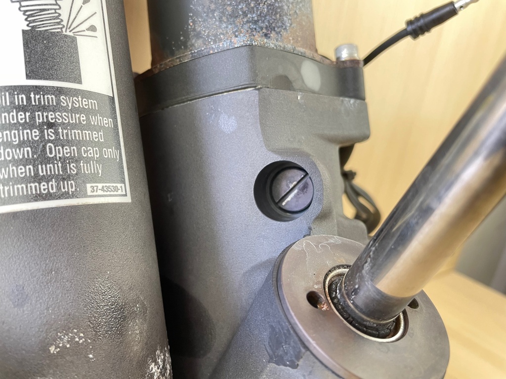 2003 Mercury 135HP Optimax Power Trim & Tilt Unit Assembly 855998A3 8M0168222