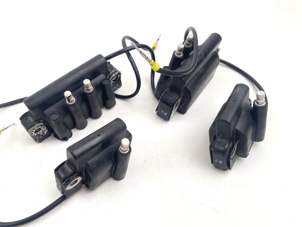 2007 Evinrude 250 HP 2 Stroke Outboard Ignition Coil Set 0586857 0586854 OEM