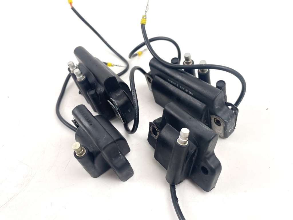 2007 Evinrude 250 HP 2 Stroke Outboard Ignition Coil Set 0586857 0586854 OEM
