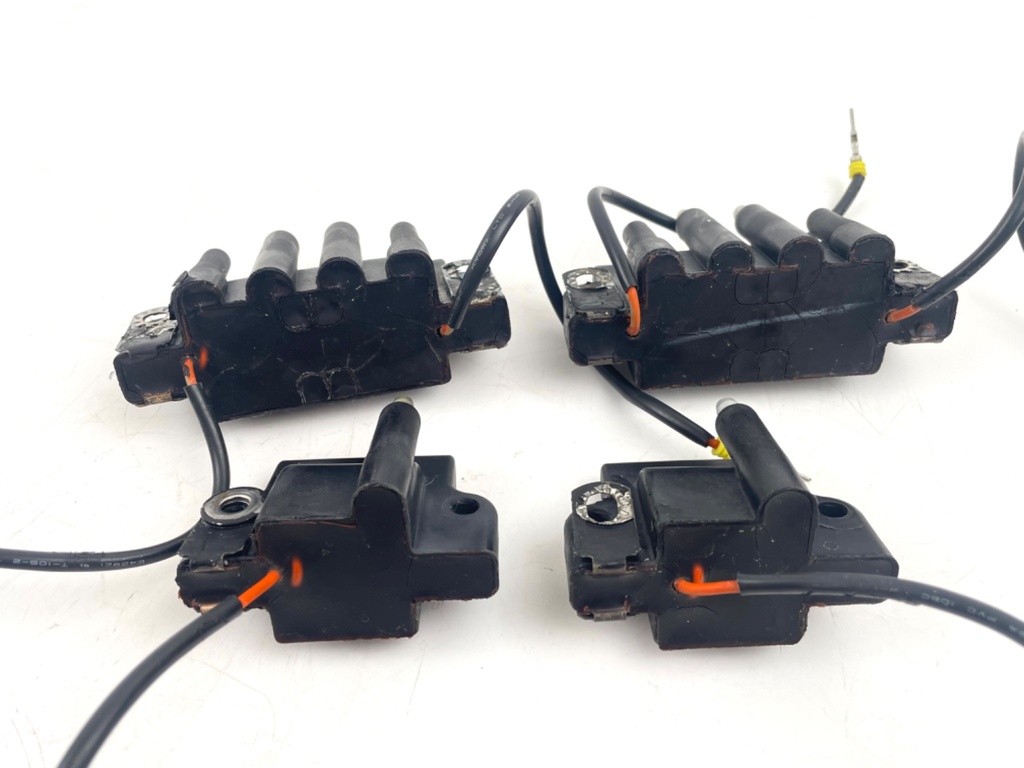 2007 Evinrude 250 HP 2 Stroke Outboard Ignition Coil Set 0586857 0586854 OEM