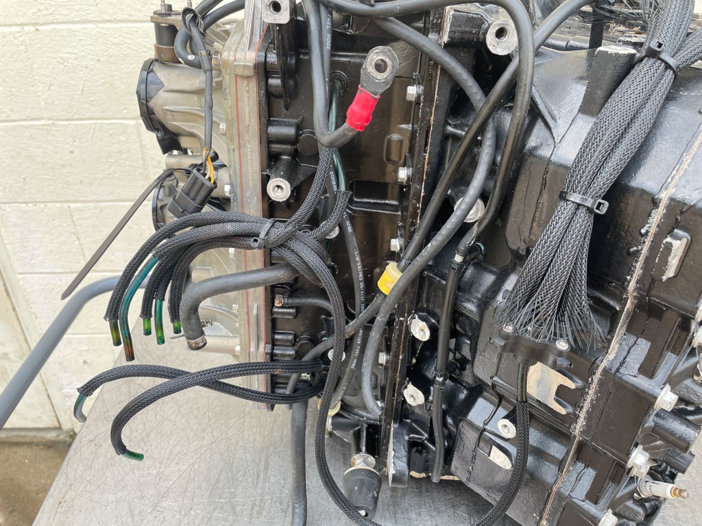 2007 Evinrude 250 HP 2 Stroke Outboard Powerhead 5005909 OEM