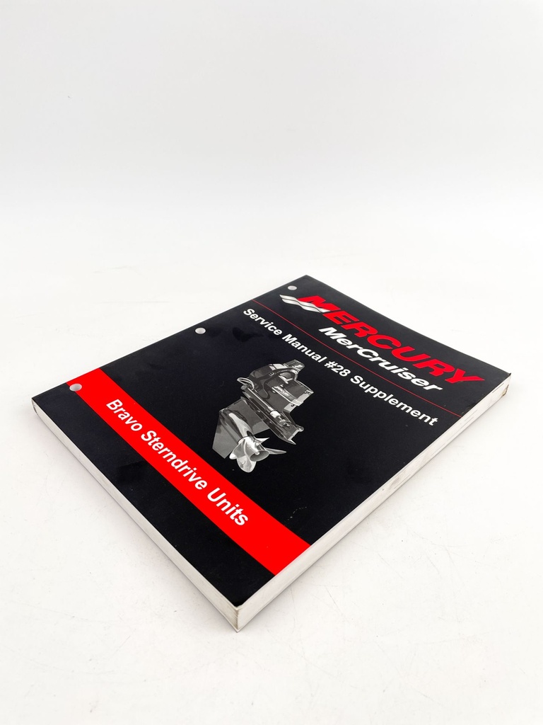 Mercury Service Manual # 28 Bravo Sterndrive Units Supplement 90-863160030