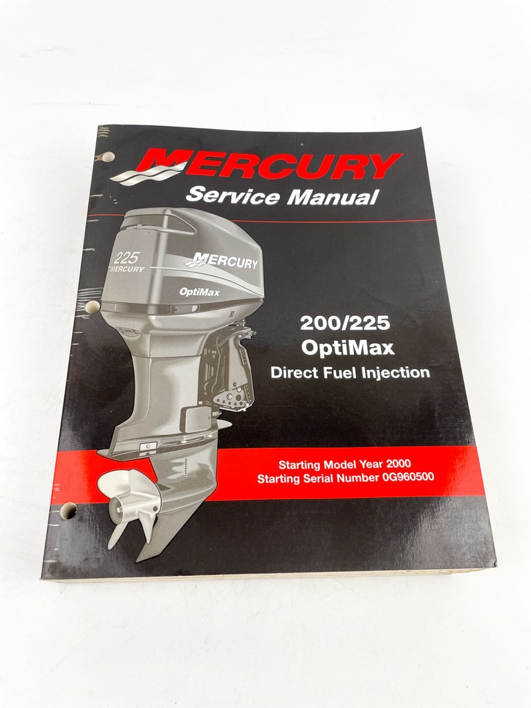 2000 Mercury Outboard 200/225 OptiMax DFI Factory Service Manual 90-859769R1