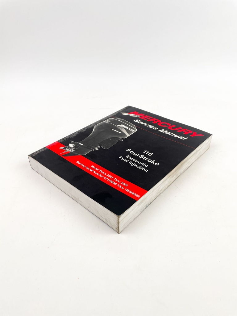 Mercury 115 FourStroke Electronic Fuel Injection Service Manual 90-881980R03