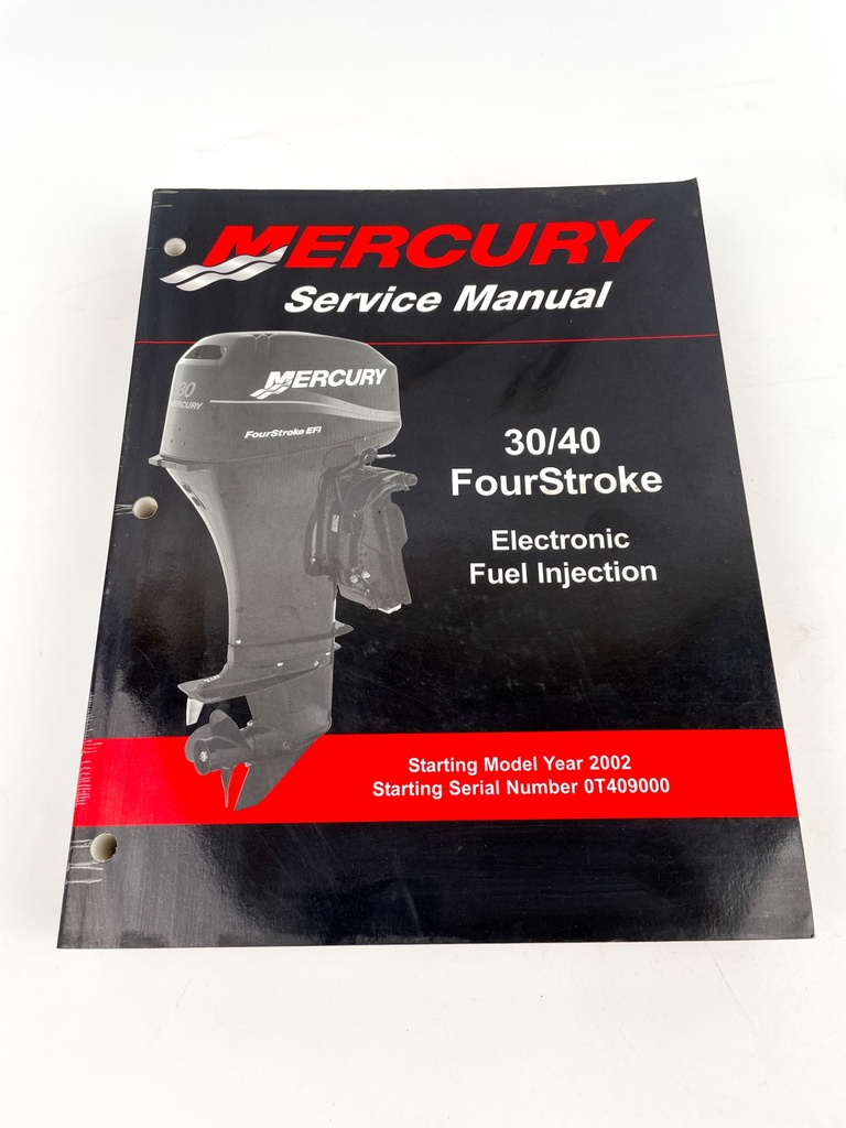 2002-04 Mercury Outboard 30/40 FourStroke EFI Service Manual 90-883064R01