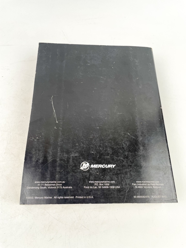 Mercury Service Manual 200 225 250 275 300 HP Pro Verado 4 Stroke 90-8M0082470