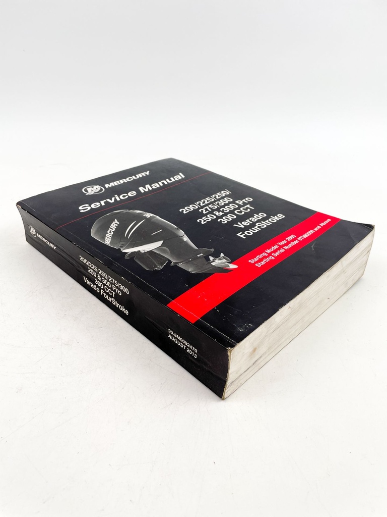 Mercury Service Manual 200 225 250 275 300 HP Pro Verado 4 Stroke 90-8M0082470