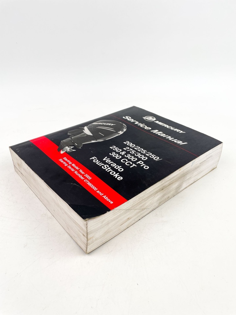 Mercury Service Manual 200 225 250 275 300 HP Pro Verado 4 Stroke 90-8M0082470