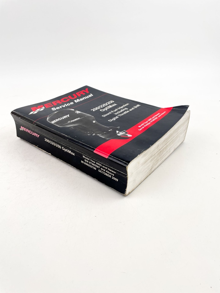 OEM Mercury 200/225/250 OptiMax Service Manual 90-856252T00
