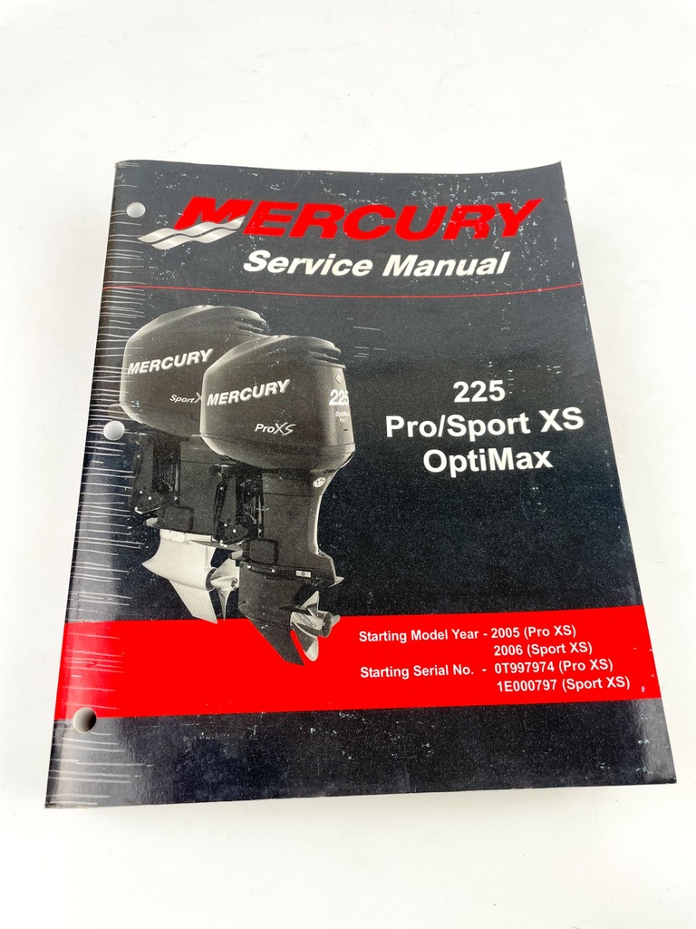 2005 Mercury Marine 225 Pro/Sport XS OptiMax Service Manual 90-841916R01