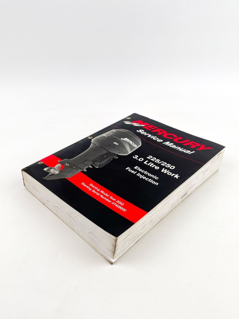 Mercury Service Manual 200/225/250 3.0L Work Electronic Fuel 90-884294R01