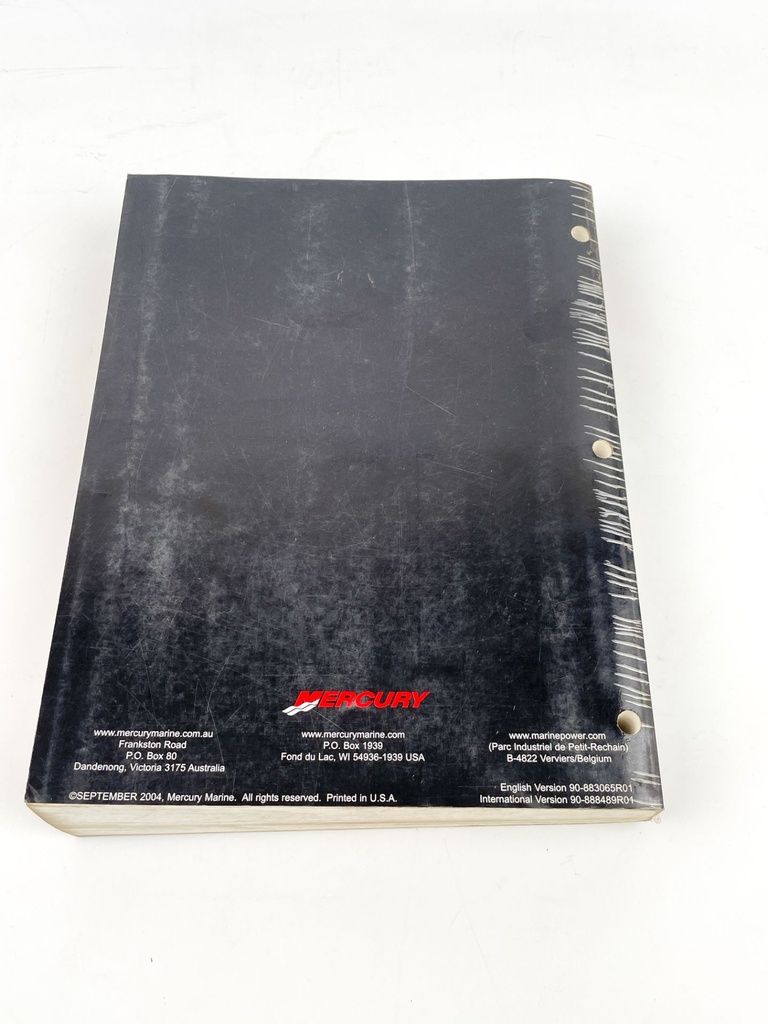 2004 Mercury Marine 40/50/60 4-Cyl 4-Stroke EFI Service Manual 90-883065R01