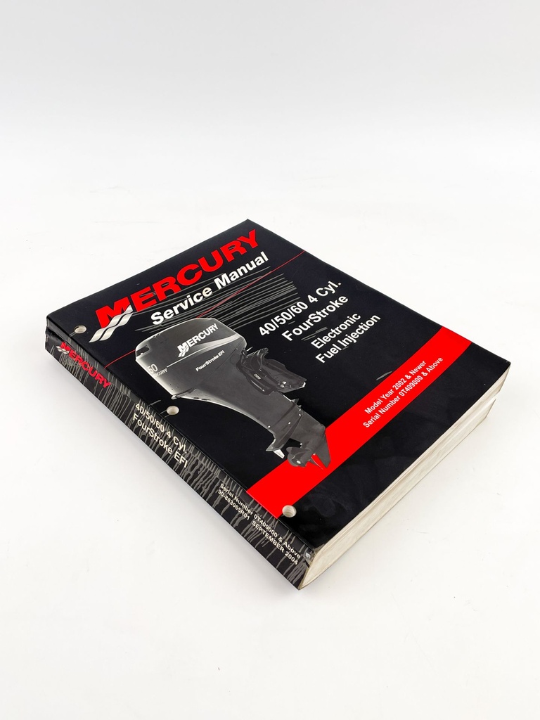 2004 Mercury Marine 40/50/60 4-Cyl 4-Stroke EFI Service Manual 90-883065R01