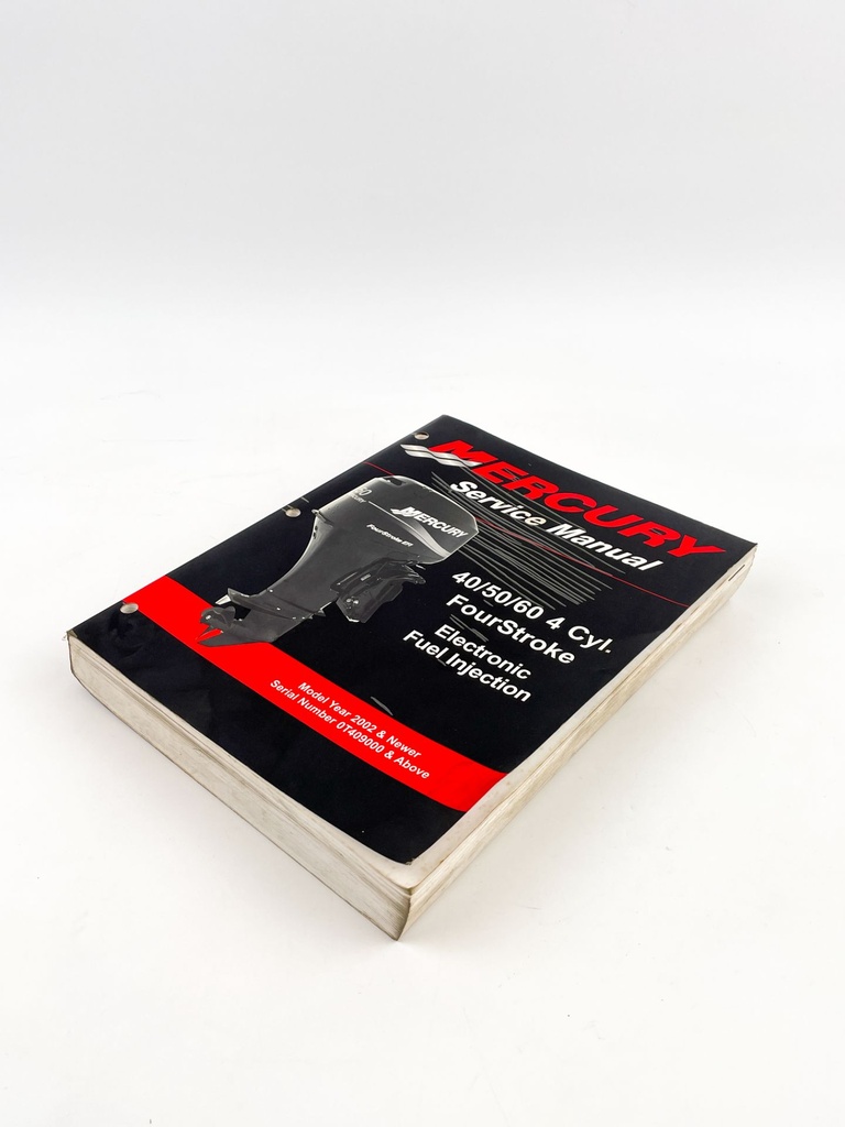 2004 Mercury Marine 40/50/60 4-Cyl 4-Stroke EFI Service Manual 90-883065R01