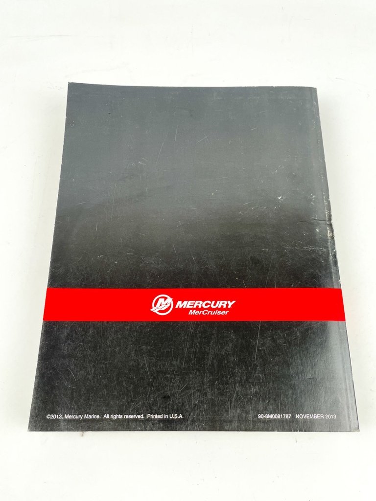 Mercury MerCruiser #44 8.2L Gasoline Engines Service Manual 90-8M0081787