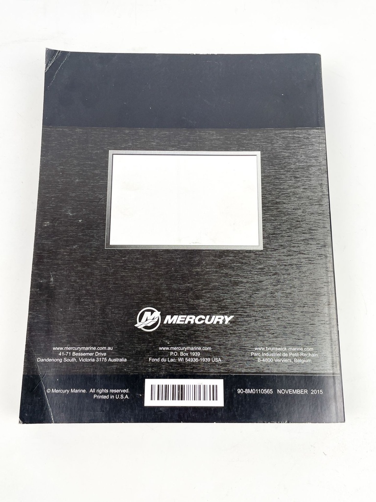 MERCURY MARINE 30/40 JET 40-50-55-60 SERVICE MANUAL 90-8M0110565