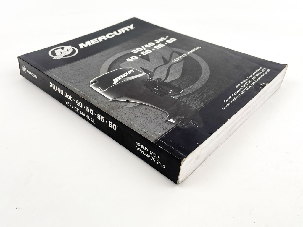 MERCURY MARINE 30/40 JET 40-50-55-60 SERVICE MANUAL 90-8M0110565