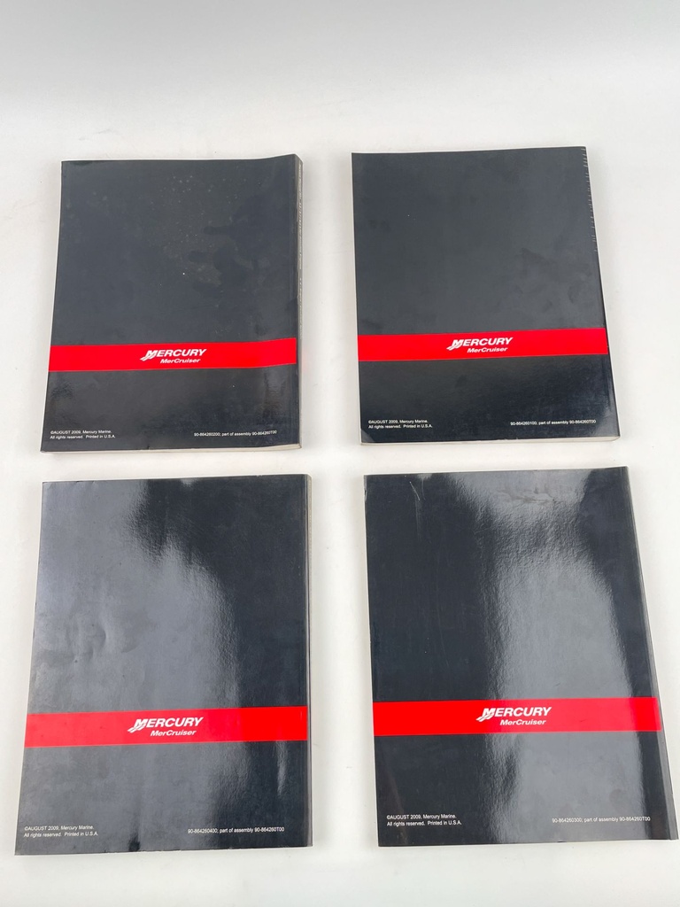 MERCURY 90-864260400 Book Set # 31 , 6.2L Gas Eng Service Manual
