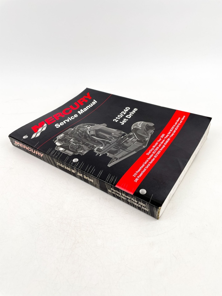 Mercury Service Manual 210/240 jet Drive 90-877837R01