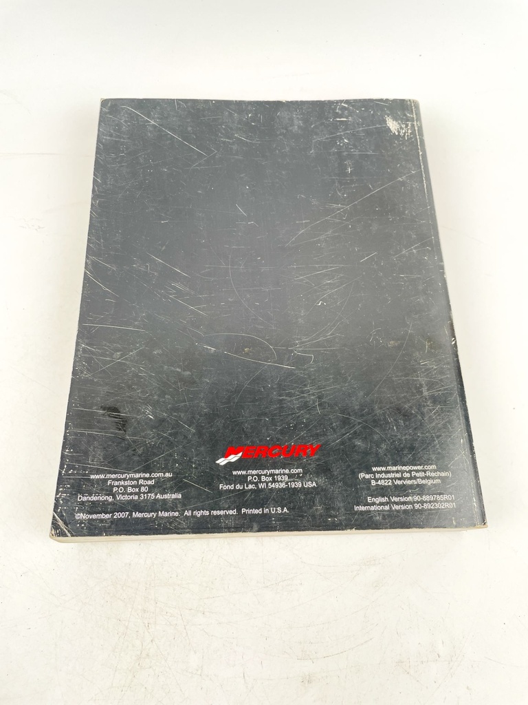 2007 Mercury Marine 75/90/115 OptiMax DFI Factory Service Manual 90-889785R01