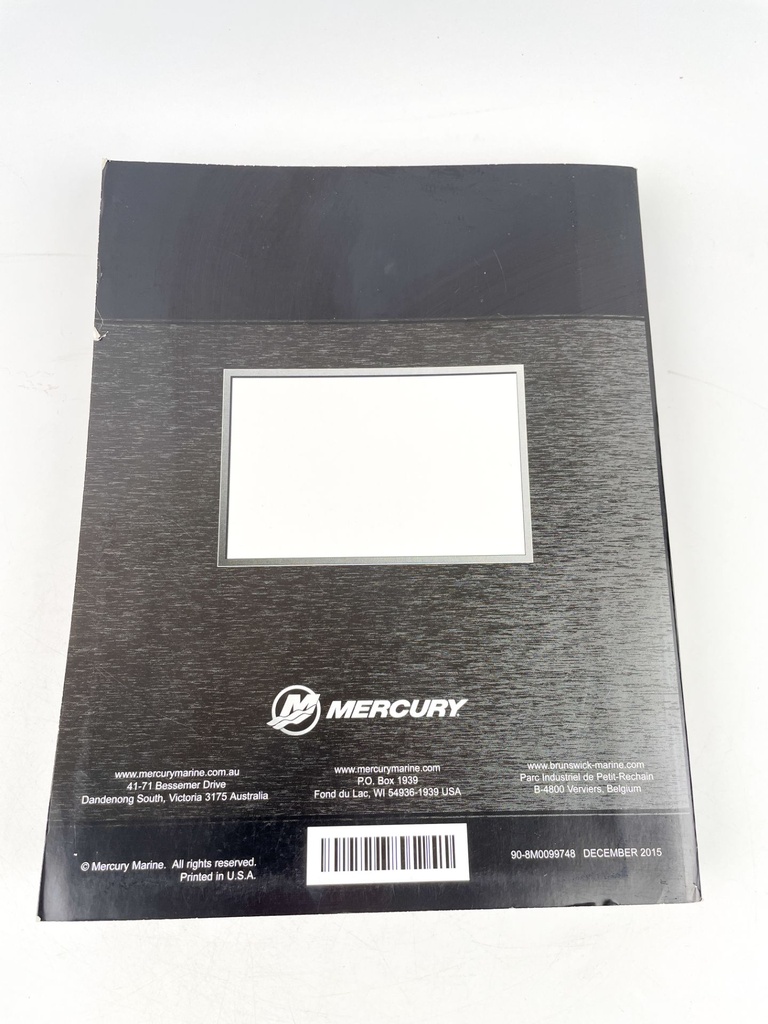 2015 Mercury Mercruiser Service Repair Manual 6.2L MPI ECT Engines 90-8M0099748