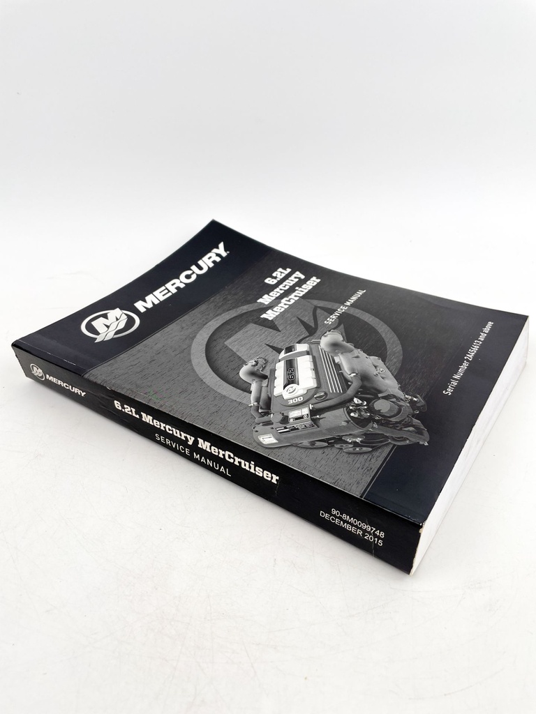 2015 Mercury Mercruiser Service Repair Manual 6.2L MPI ECT Engines 90-8M0099748
