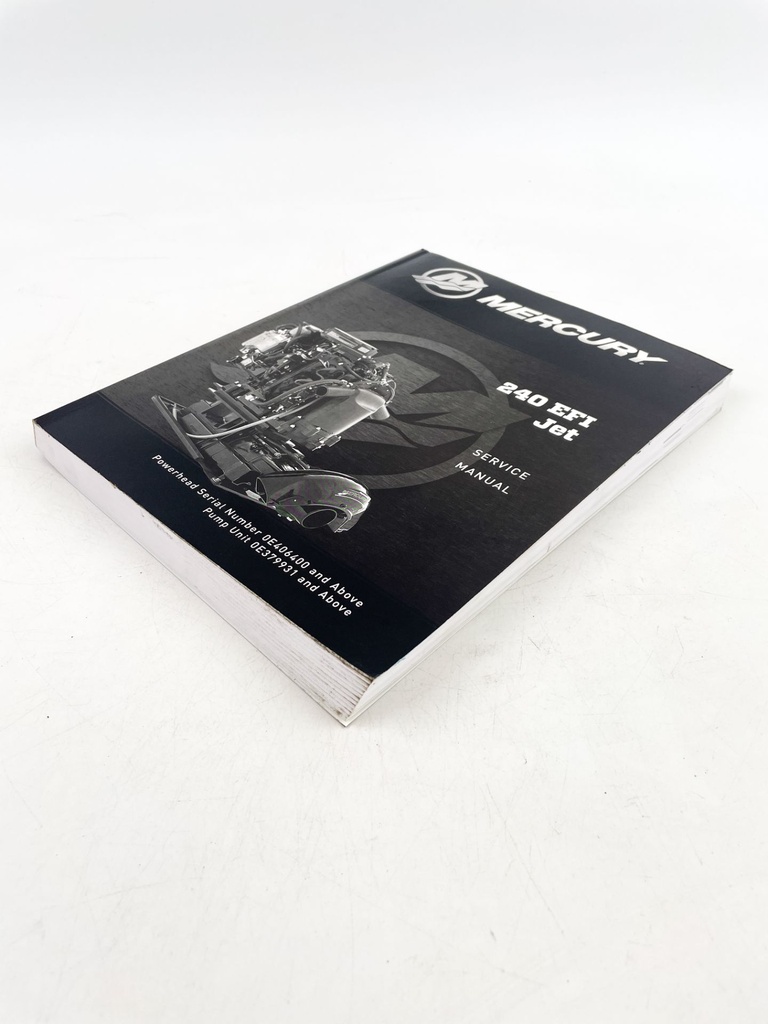 Mercury 2018 Marine Service Repair Manual 240 EFI Jet Drive 90-8M0122848