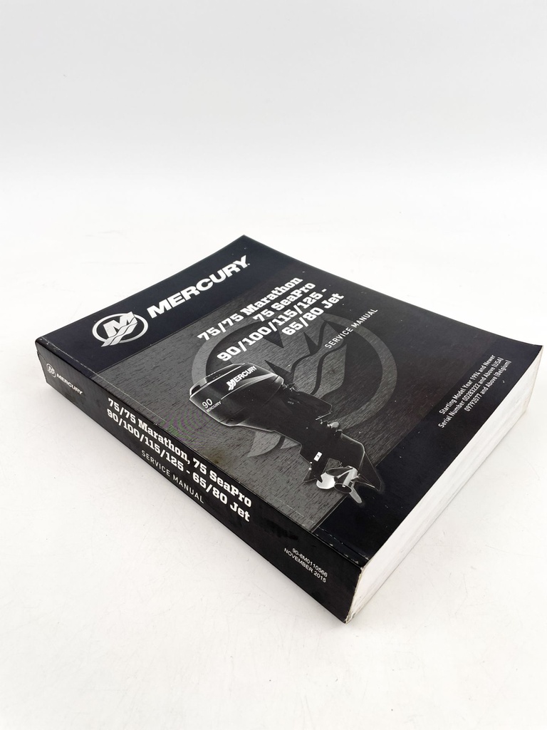 Mercury Service Manual 75/90/100/115/125 65/80 Jet 90-8M0110566