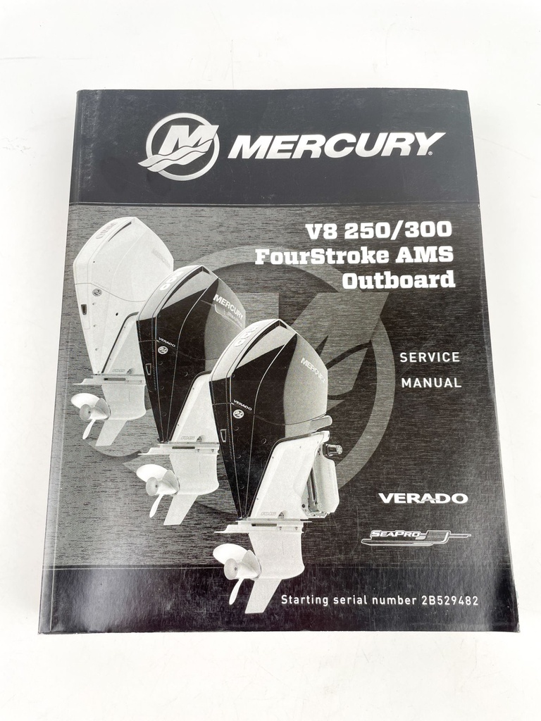 2018 Mercury Outboard Service Manual V8 250-300 4-Stroke AMS 90-8M0142590