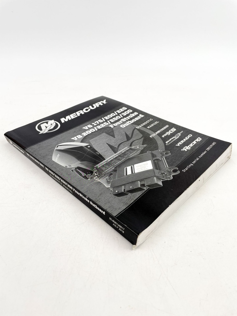 2018 Mercury V6 175-225 V8200-300 4-Stroke Diagnostic Manual 90-8M0146617