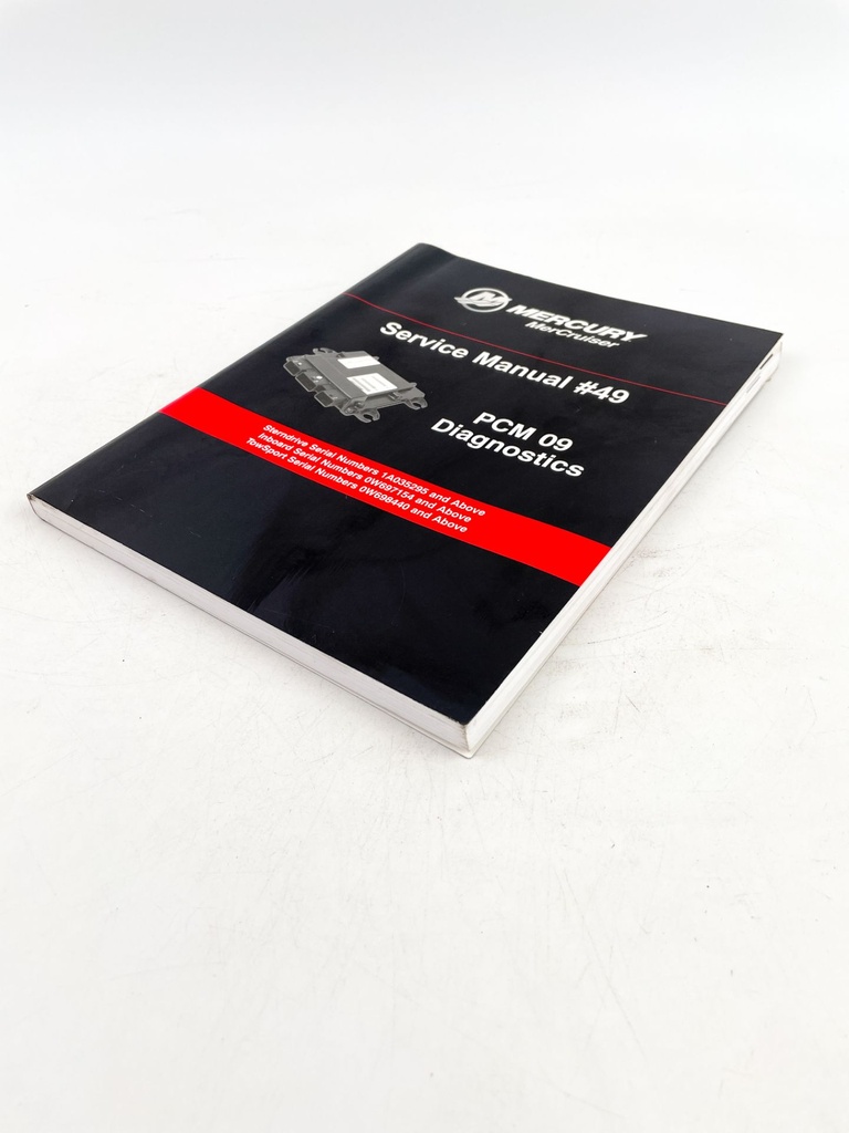 Mercury Service Manual #49 PCM 09 Diagnostics September 2013 90-8M0086113