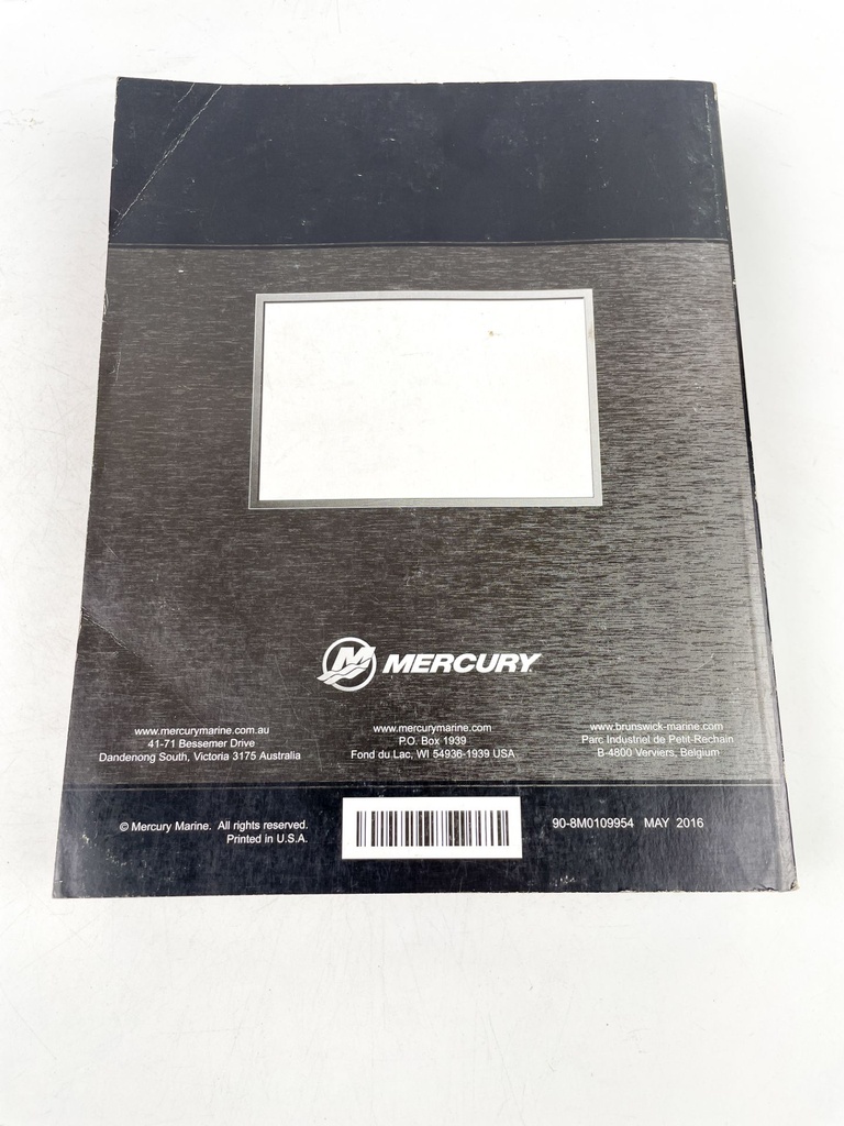 Mercury 75/90/115/80/100/115 (EU) Service Manual 90-8M0109954