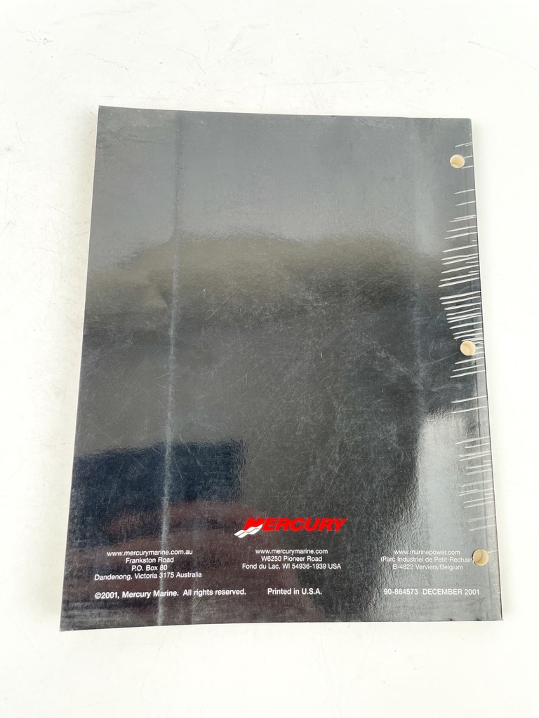 Mercury MerCruiser, ECM 555 Diagnostics #36 Service Manual 90-864573