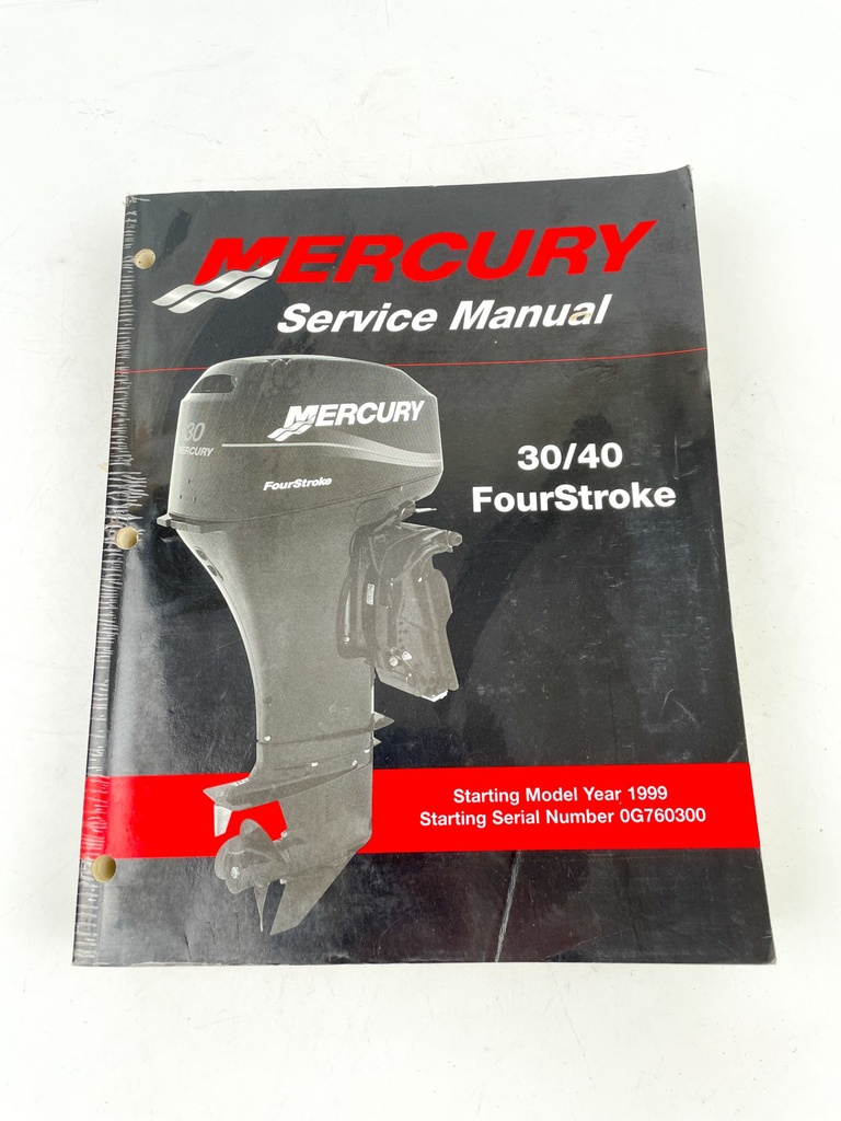 2001 Mercury OUTBOARD Service Manual 30-40 FourStroke 90-857046r1