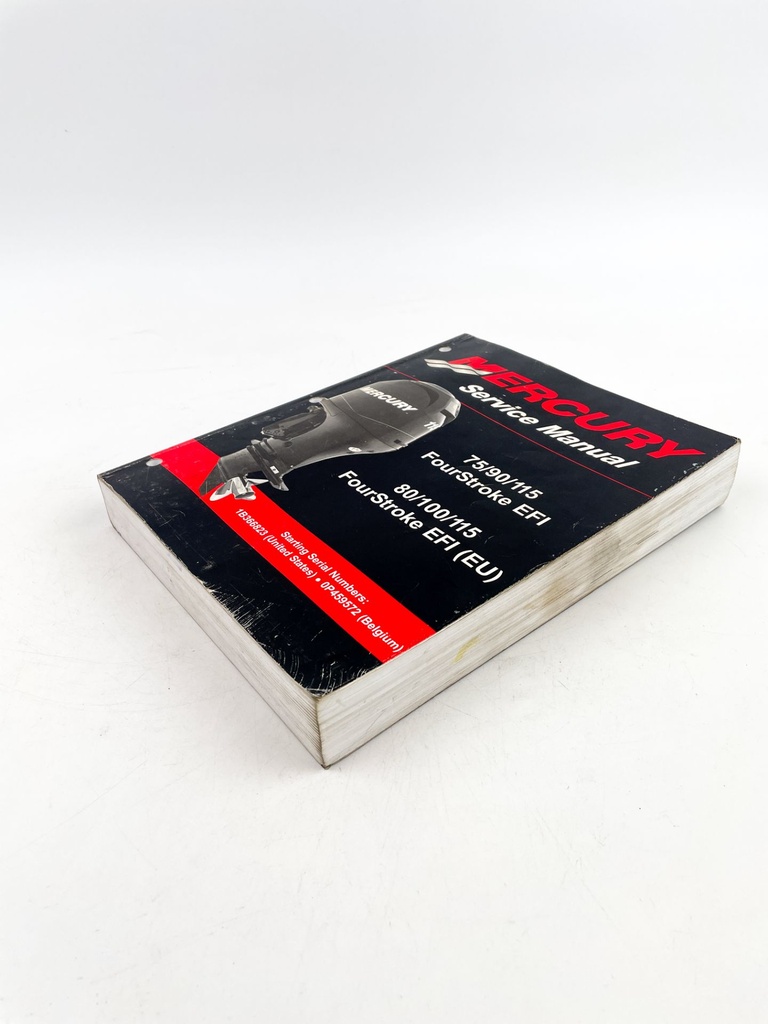 Mercury 75/90/115 FourStroke EFI Service Shop Manual 80 100 115 (EU) 90-899185