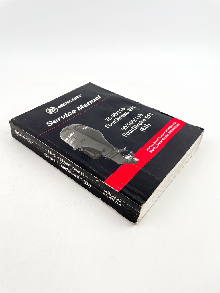 MERCURY 75/90/115 FOURSTROKE EFI SERVICE MANUAL 80/100/115 EU 90-8M0085380
