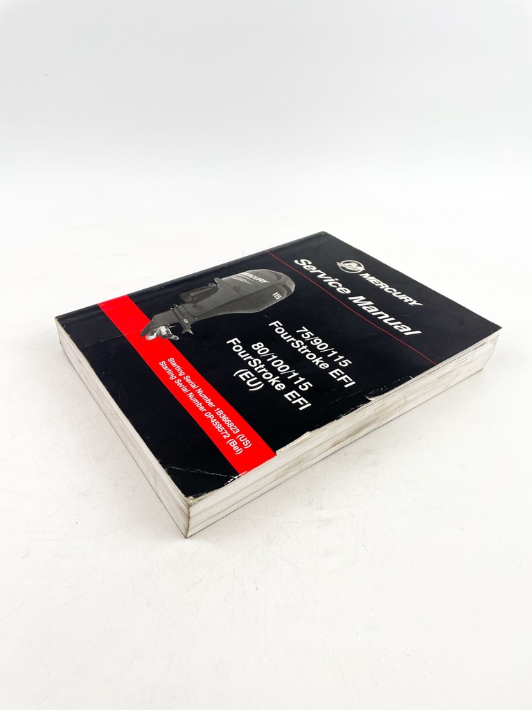 MERCURY 75/90/115 FOURSTROKE EFI SERVICE MANUAL 80/100/115 EU 90-8M0085380