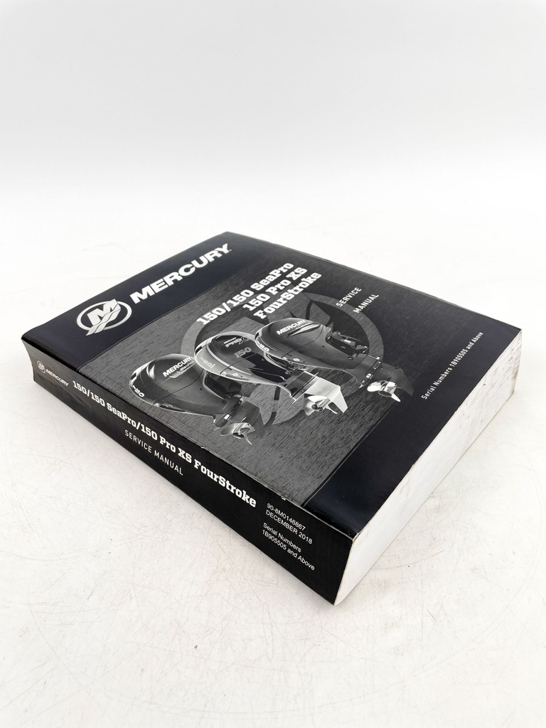 2018 Mercury 150/150 Seapro 150 Pro XS 4-Stroke Service Manual 90-8M0146867