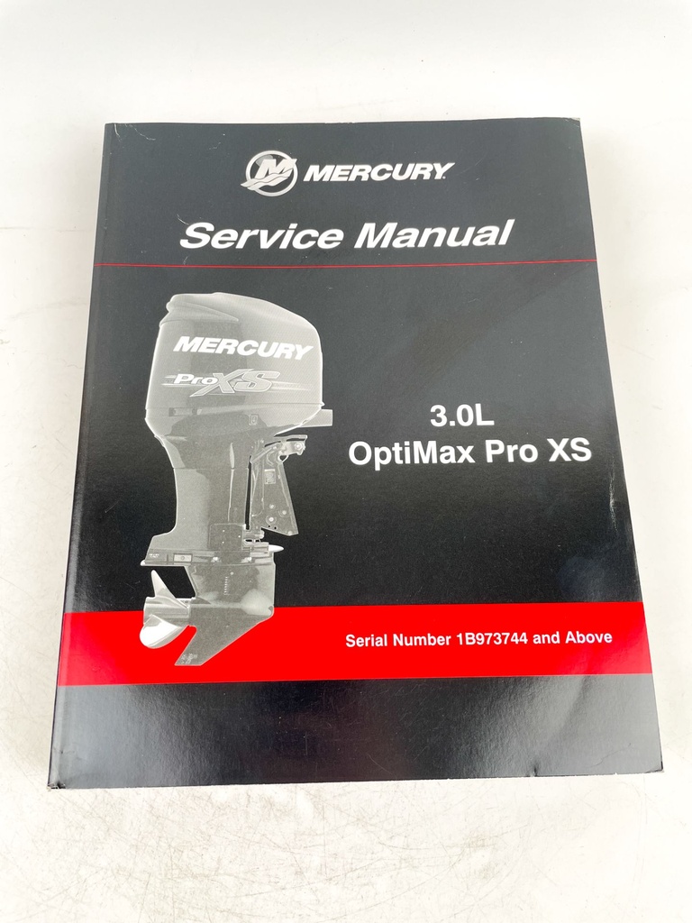 Mercury Outboard Service Manual, 3.0L Liter Optimax Pro XS 90-8M0071433