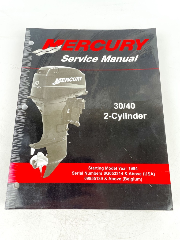 Mercury 30/40 Service Manual 90-826148r03 2 Cylinder 90-826148R03