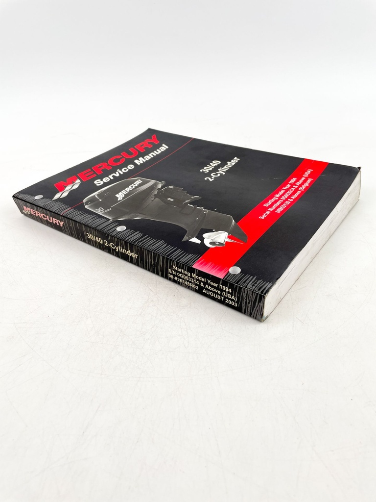 Mercury 30/40 Service Manual 90-826148r03 2 Cylinder 90-826148R03