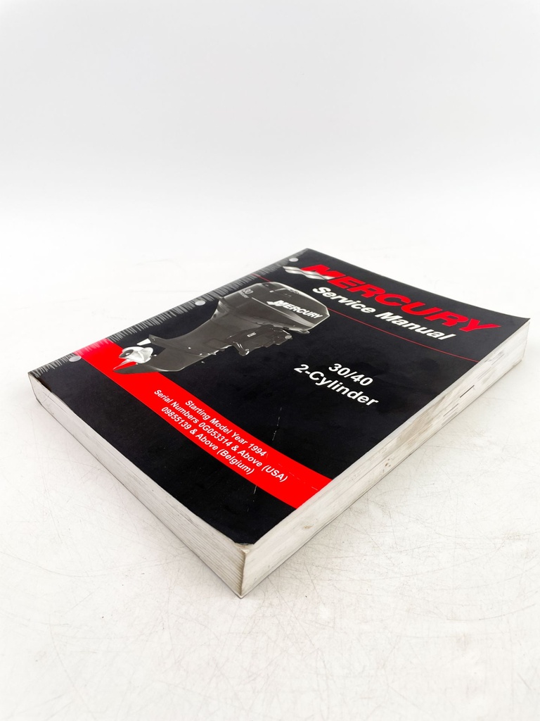 Mercury 30/40 Service Manual 90-826148r03 2 Cylinder 90-826148R03
