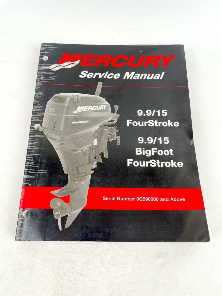 2002 Mercury 9.9/15 FourStroke BigFoot Service Manual 90-856159R02