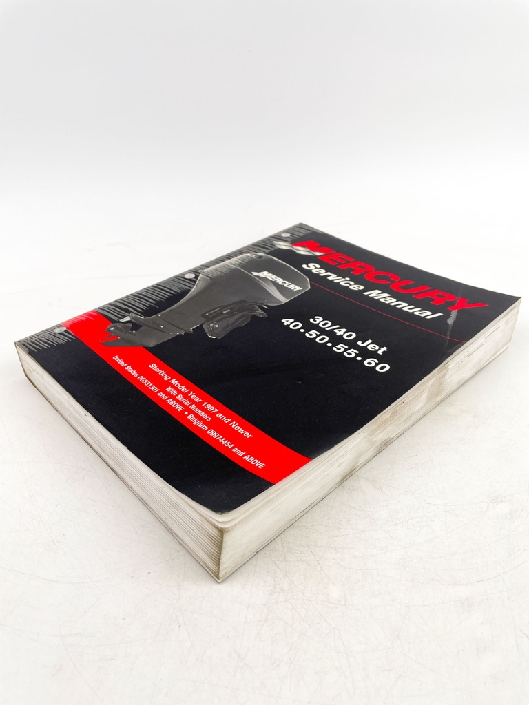 2002 Mercury Marine 30/40 Jet 40/50/55/60 Service Manual 90-852572R02