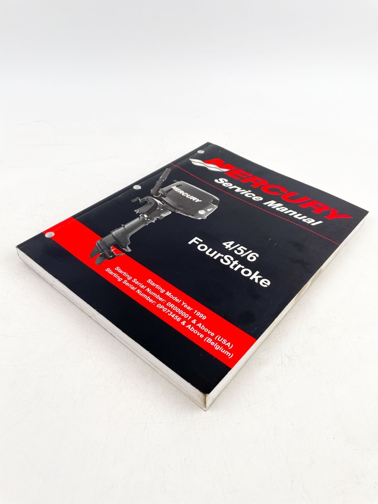 2006 Mercury Marine Outboard 4/5/6 HP FourStroke Service Manual 90-857138R02