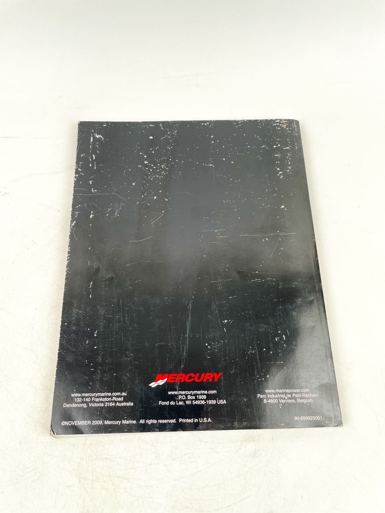 2009 Mercury Outboard Service Repair Manual 2 2.5 & 3.5 HP 4-Stroke 90-899925001